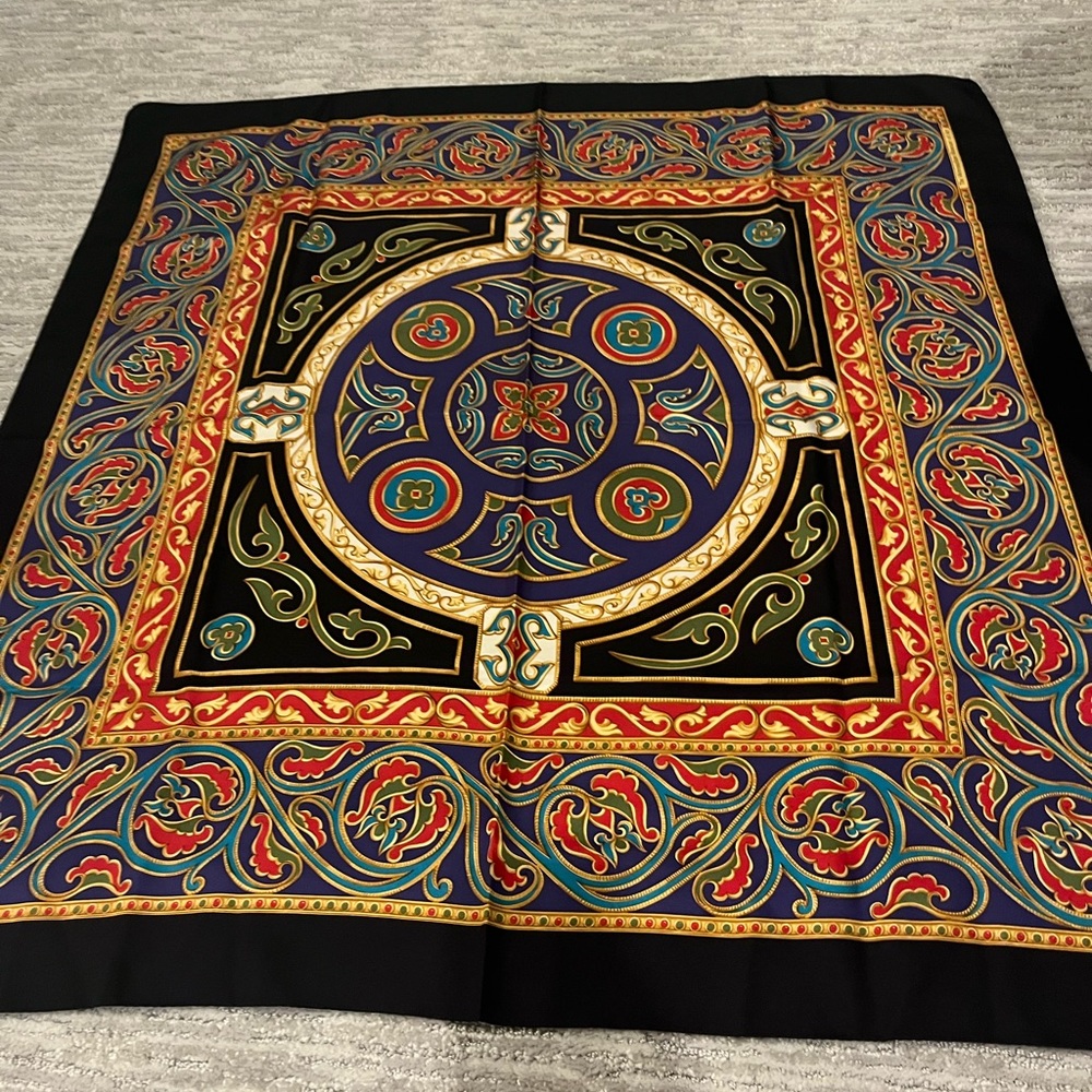 HERMES SILK SCARF